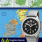 1100 - Atomic English Talking unisex Watch with Loud Alarm