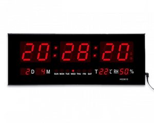 JWC-001 Jumbo Easy To See LED Clock