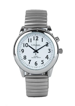 Mens Atomic Talking Watch with a choice of watch straps