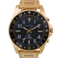 VMRC-DG Mens Deluxe Talking Watch Gold Plated