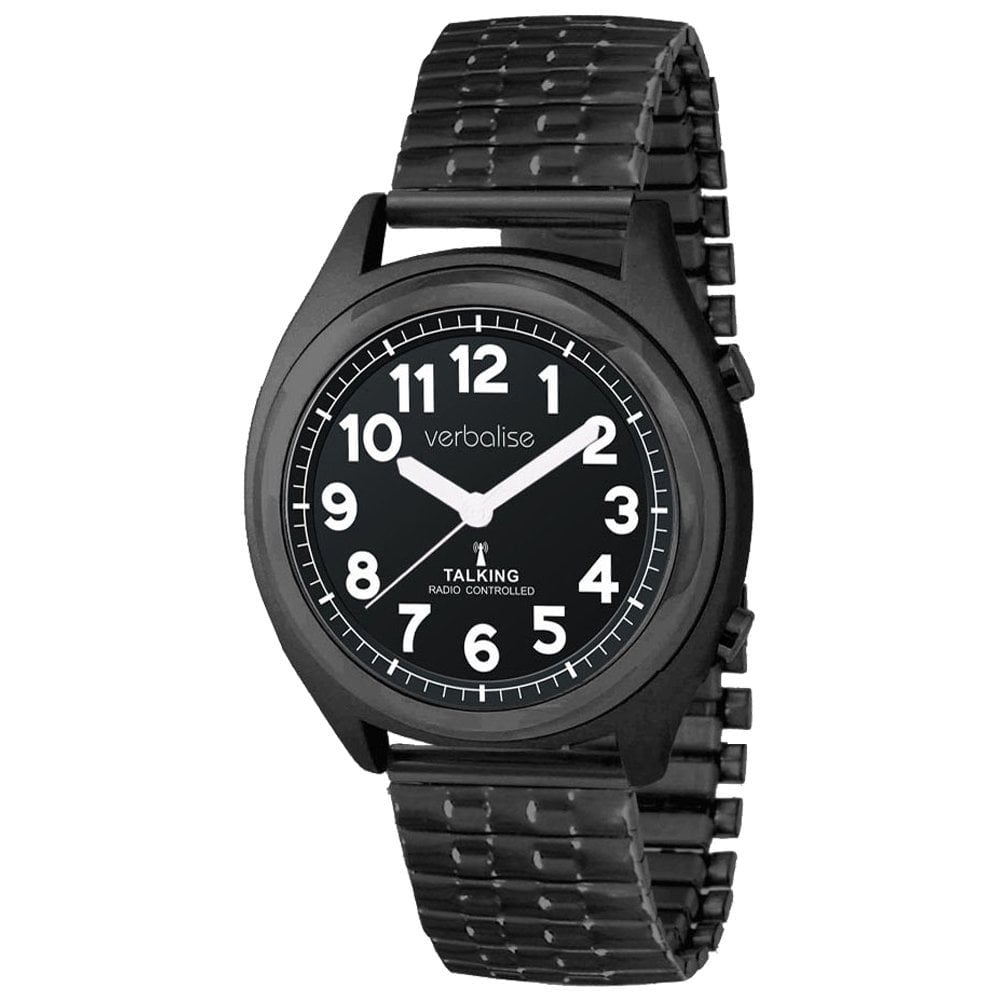 VBK9 Series Radio Controlled Talking Watch with Date, Alarm and a choice of strap