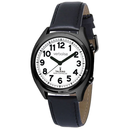 VBK9 Series Radio Controlled Talking Watch with Date, Alarm and a choice of strap