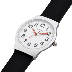 VEC-10 - Ladies Easy-to-See Slimline Waterproof Watch 5ATM Shower or Surface Swim