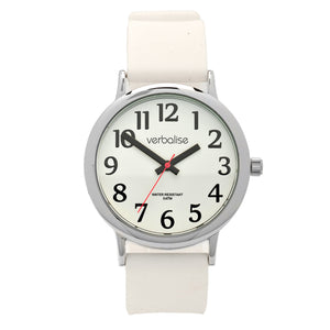 Mens large Face Easy-To-See Waterproof Watch with a choice of straps