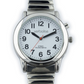 Mens Talking Watch 8 Daily Alarms with stylish contrasting hands