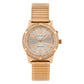 VSWA-RG - Ladies Rose Gold Plated Talking Watch Embellished with 42 Swarovski Crystals