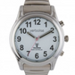 Ladies Talking Watch VLRC-209ES with stainless steel expanding strap